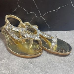 Lily Vanity Sandals Gold Size 9m